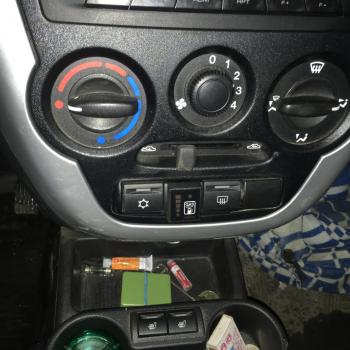 Переключатель с индикатором режима работы