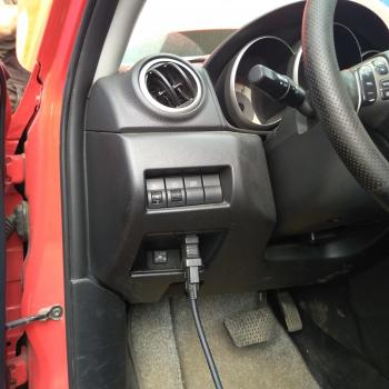 Переключатель с индикатором режима работы