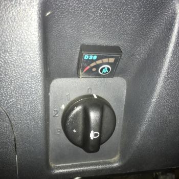 Переключатель с индикатором режима работы