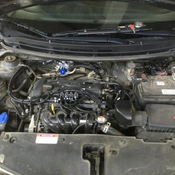 Компоновка подкапотного пространства.