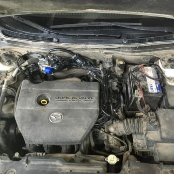 Компоновка подкапотного пространства.