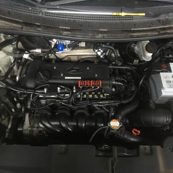 Компоновка подкапотного пространства.