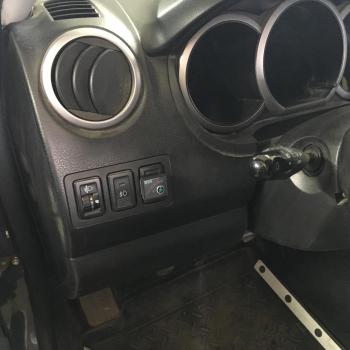 Переключатель с индикатором режима работы Переключатель с индикатором режима работы