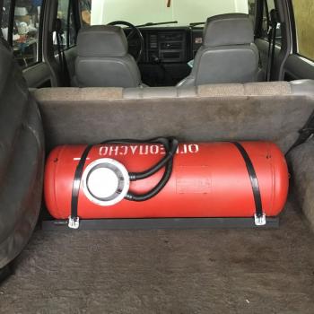 Цилиндрический баллон объемом 60 литров