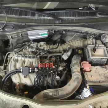 Компоновка подкапотного пространства.