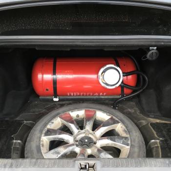 Цилиндрический баллон объемом 50 литров 