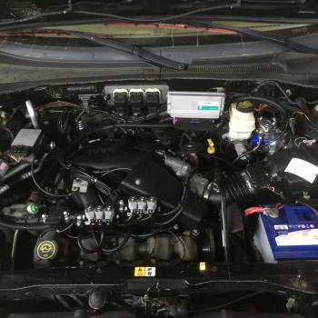 Компоновка подкапотного пространства.