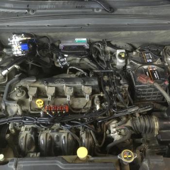 Компоновка подкапотного пространства.