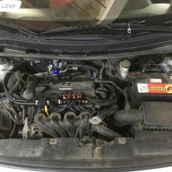 Компоновка подкапотного пространства.