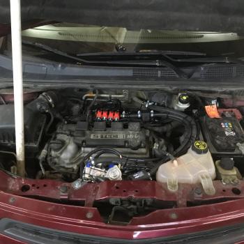 Компоновка подкапотного пространства.