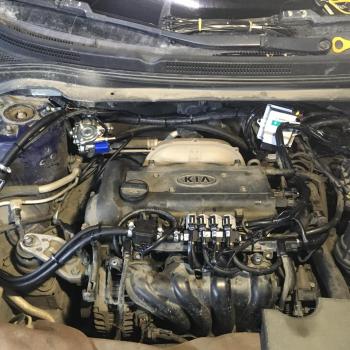 Компоновка подкапотного пространства.