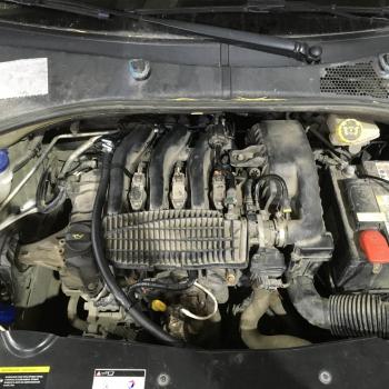 Компоновка подкапотного пространства.