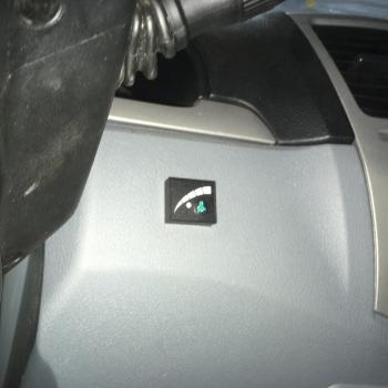 Переключатель с индикацией режима работы. Переключатель с индикацией режима работы.