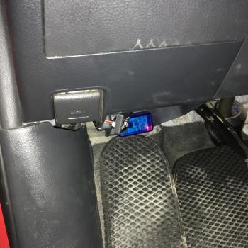 Переключатель с индикацией режима работы.