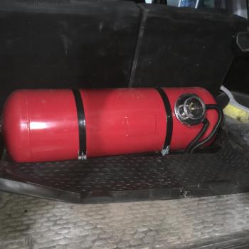 Цилиндрический баллон объемом 105 литра Цилиндрический баллон объемом 105 литра